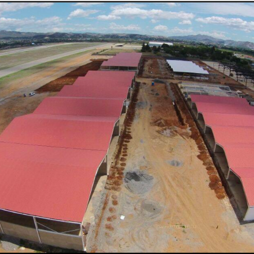 Hangares Jacinto Lara - estructura